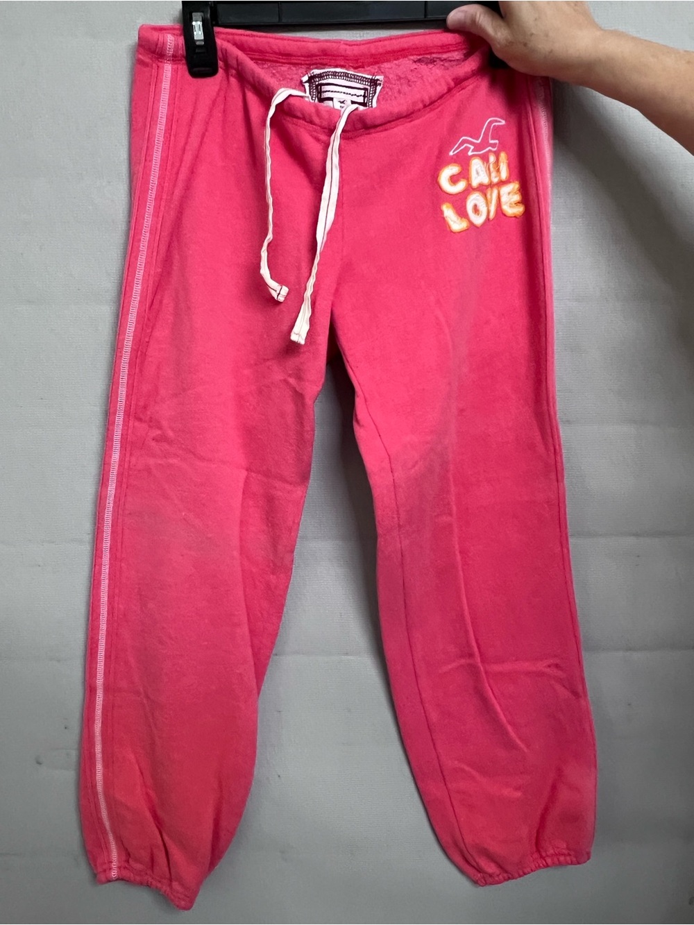 Hollister Pink 'Cali Love' Sweatpants